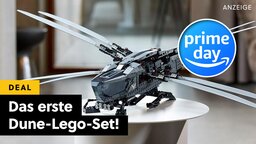 Das erste LEGO-Set zu Dune ist jetzt mächtig reduziert: Schnappt euch den offiziellen Dune Atreides Royal Ornithopter beim Amazon Prime Day!