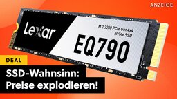SSDs + RAM werden zu Black Friday eher teurer als günstiger: Wer Datenspeicher braucht, sollte lieber jetzt zugreifen!