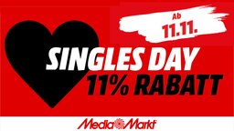 Singles‘ Day bei MediaMarkt und Saturn: 4K TVs, Laptops und Smartphones! [Anzeige]