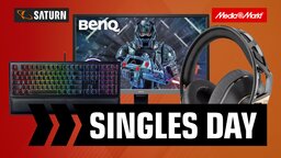 Gaming Deals zum Singles‘ Day: 4K Monitore, Headsets und Tastaturen. [Anzeige]