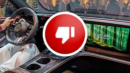 Mercedes packt immer häufiger Bildschirme in seine Autos. Nun sagt der Software-Chef, die klassischen Tasten seien besser
