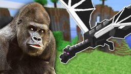 Ein Affe besiegt in Minecraft den härtesten Boss - aber das ist nur die halbe Wahrheit