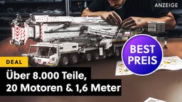 Über 8.000 Teile, 20 Motoren und Hammerpreis: Die für mich beste LEGO-Alternative hat gerade ein absurd gutes Angebot!