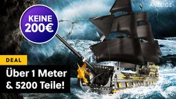 Enttäuscht von Skull + Bones? Dieses LEGO-Style Piratenschiff hat über 5.000 Teile, 1,1 Meter und kostet keine 200€!
