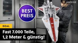 Bei diesem Preis kann LEGO einpacken: Star Wars Sternenzerstörer mit 1,2 Metern Länge und fast 7.000 Teilen unfassbar günstig!
