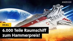 Weit über 6.000 Teile und 1,2 Meter lang: Dieses Modell zeigt LEGO Star Wars, wie ein republikanischer Sternenkreuzer auszusehen hat!