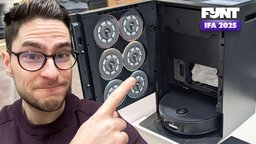 So einen Saug- und Wischroboter habe ich noch nie gesehen: Der Mobius 60 hat 6 Wischmopps - aus gutem Grund!