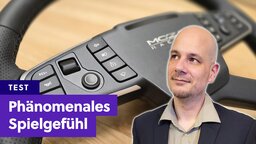 Ich habe ein Lenkrad-Set für unter 1.000 Euro getestet und hätte danach fast zum Busfahrer umgeschult