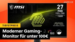 180Hz: Der Monitor für die beliebteste Auflösung jetzt für unter 100€!