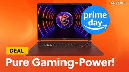 RTX 4080, Intel i9 + 144Hz: Bockstarker MSI Gaming-Laptop zum neuen Tiefstpreis beim Amazon Prime Day
