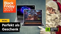 Gaming-Laptop verschenken ist zu teuer? Nicht am Black Friday, hier gibt es zwei Preis-Leistungs-Hammer!