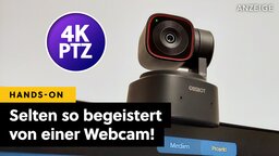 Der König der Webcams ist jetzt noch günstiger! Zum Prime Day könnt ihr euch diese 4K-PTZ-Kamera zum Bestpreis gönnen