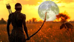 1822 landete ein in Afrika abgeschossener Pfeil in Norddeutschland. Es war das Ende der Theorie der Vögel auf dem Mond