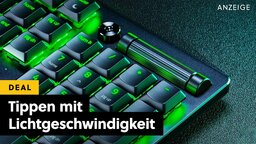 Optisch? Mechanisch? Beides! Die Razer Deathstalker V2 Pro mit Lichtschranke gibt es gerade unverschämt günstig