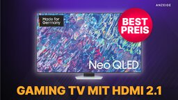 Perfekt für PS5: Samsung Neo QLED 4K TV mit 65 Zoll und HDMI 2.1 so günstig wie nie