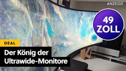 Der beste Ultrawide-Monitor, vor dem ich jemals saß, kommt von Samsung - und ist in einer Sache nahezu konkurrenzlos!!
