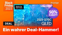 Bockstarker Samsung QLED 4K-TV zum halben Preis: Hammer-Fernseher mit 120Hz und HDMI 2.1 günstig wie nie zuvor