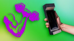 Fast 3 Kilogramm gegen Handy-Abhängigkeit: Eine spezielle Schutzhülle will die Smartphone-Nutzung so schwer wie möglich machen