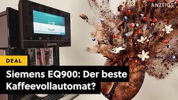 Siemens EQ900 endlich mal richtig günstig: Der wohl beste Kaffeevollautomat für Privathaushalte im Hammer-Sale!