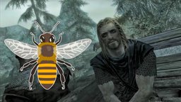 Skyrim: Wie Bienen fast das berühmte Intro zerstört hätten