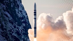 Erster Start einer deutschen Orbitalrakete endet in der erwarteten Explosion