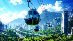 Von Skiliften zur Stadtmobilität: Seilbahnen könnten in 20 Jahren deutsche Metropolen erobern – günstiger, sicherer und nachhaltiger als Tram oder U-Bahn