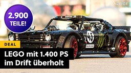LEGO Technic überrundet: ferngesteuertes Preis-Leistungs-Modell eines 1.400-PS-Monsters mit über 2.900 Teilen + 3 Motoren