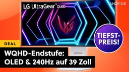 Der OLED-Monitor meiner Träume war noch nie zuvor günstiger! Jetzt Ultrawide WQHD-Gaming der Spitzenklasse erleben