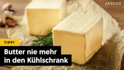 Butter nie mehr im Kühlschrank! Ich setze wieder auf eine 150 Jahre alte Methode
