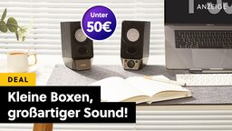 Werft die Brüllwürfel raus: Diese Stereo PC-Lautsprecher sind extrem günstig und klingen trotzdem gut