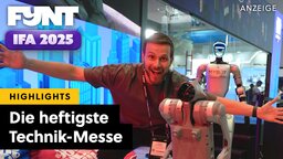 Humanoide Roboter, kletternde Sauger und der beste TV, den ich je gesehen habe: Das war mein erstes Mal IFA