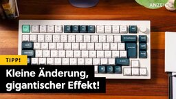 Ich dachte ich hätte die perfekte Tastatur für mich gefunden, dann probierte ich diese