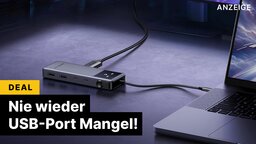 Schluss mit dem Adapter-Wahnsinn: Ein kleines Gadget liefert mehr USB-Ports für alle!