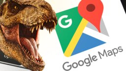 So hätte Google Maps bei den Dinosauriern ausgesehen