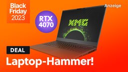 RTX 4070, Ryzen 7 CPU und 240Hz: Gaming Laptop unter dem Black Friday-Hammer zum Mega-Preis im Angebot!