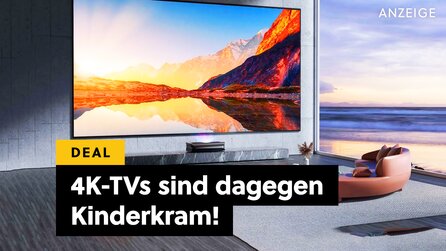 Erdbeben auf dem TV-Markt: Diese Alternative zum klassischen 4K-Fernseher ist VIEL epischer - und jetzt spart ihr dabei tausende Euros!