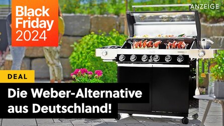 Weber-Alternative aus dem Allgäu?! Einer der besten Gasgrills auf Amazon ist am Black Friday-Wochenende überraschend günstig!