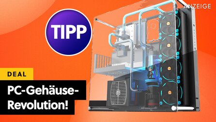 Ein neues und günstiges PC-Case revolutioniert den PC Marke Eigenbau - und verlegt ihn an die Wand!