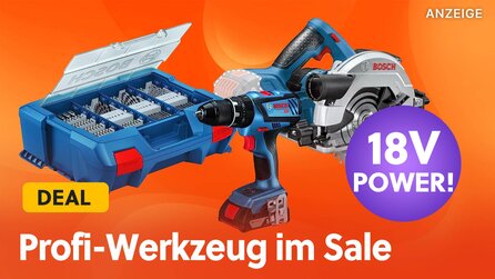Endlich mal gutes Werkzeug: Bosch Professional 18V Akkubohrer und Co. zu Hammerpreisen bei Amazon