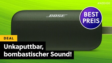 Diese geniale Outdoor Bluetooth-Box von Bose wird auf Amazon nicht nur für ihren Klang gefeiert - und ist gerade richtig günstig!