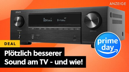 So viel besser kann euer Sound am TV sein: Dieser Denon AV-Receiver ist das nächste Level - und gerade verlockend günstig!