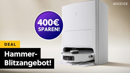 Saugroboter im Rausverkauf bei Amazon: Ein echtes Premium-Modell gibts gerade lächerlich günstig im Blitzangebot!