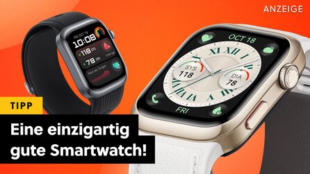 Wunderschöne Smartwatch mit Super-Sensor: Das hat nicht mal die Apple Watch!