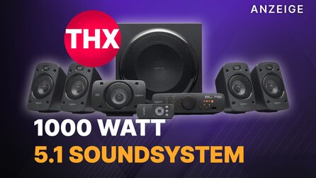 Amazon Gaming Week: Mit diesem Logitech 5.1 Soundsystem für PC lässt jede Explosion euren Schreibtisch beben