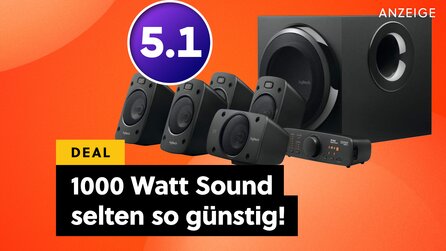 Eines der bestbewerteten Soundsysteme auf Amazon ist absurd günstig: 5.1 Anlage mit 1000 Watt und THX-Zertifikat!