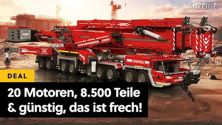 Trotz LEGOs Smart Bricks: Diese LEGO-Alternative ist mit 20 Motoren, über 8.000 Teilen und fast 2 Metern Größe viel krasser - und günstiger!