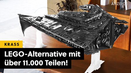 Irre: 11.000 Teile, über einen Meter groß und grandios detailliert - diese LEGO-Alternative zeigt, was wir uns bei Star Wars gewünscht hätten!