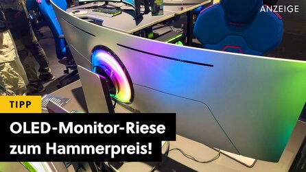 Ein riesengroßer OLED-Monitor überzeugt mit starkem Preis und Farben für Götter!