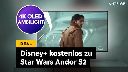 Einer der bisher besten TV-Deals des Jahres 2025: 4K OLED, Ambilight und 12 Monate Disney+ jetzt mit über 1000€ Rabatt bei MediaMarkt!