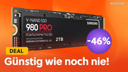 Samsung 980 Pro 2TB fast zum halben Preis: Die wohl beliebteste Gaming NVMe SSD günstig wie nie!